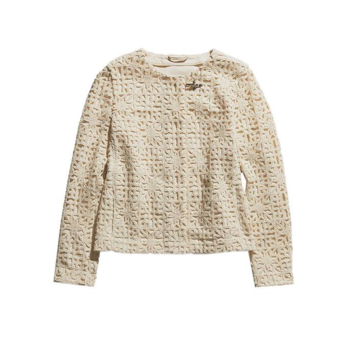 GIACCA CROCHET Donna Yogurt