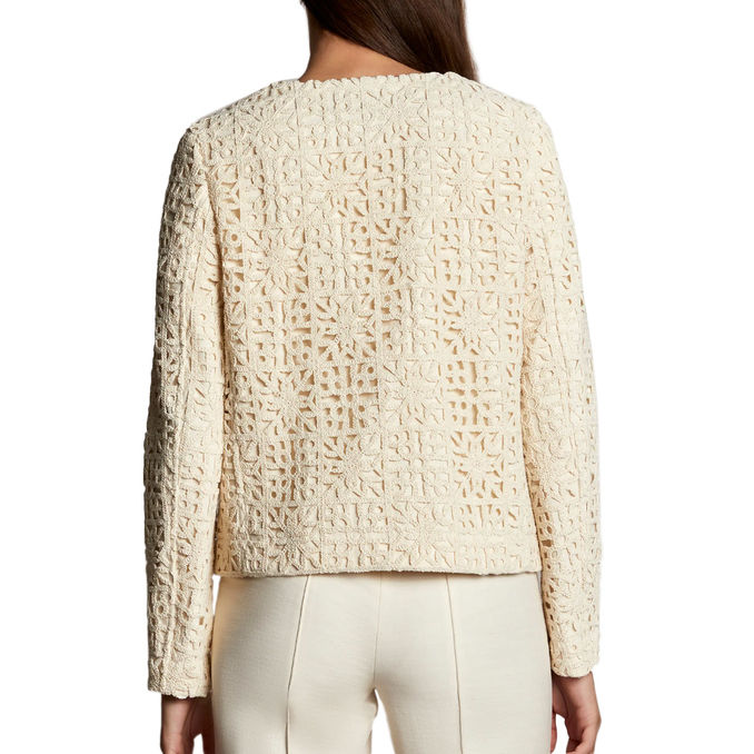 GIACCA CROCHET Donna Yogurt