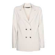 GIACCA DOPPIO PETTO Donna Bianco  GIACCA DOPPIO PETTO Donna Bianco