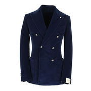 GIACCA DOPPIO PETTO Uomo Bluette  GIACCA DOPPIO PETTO Uomo Bluette