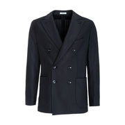 GIACCA DOPPIOPETTO JERSEY RESCA Uomo Blu GIACCA DOPPIOPETTO JERSEY RESCA Uomo Blu