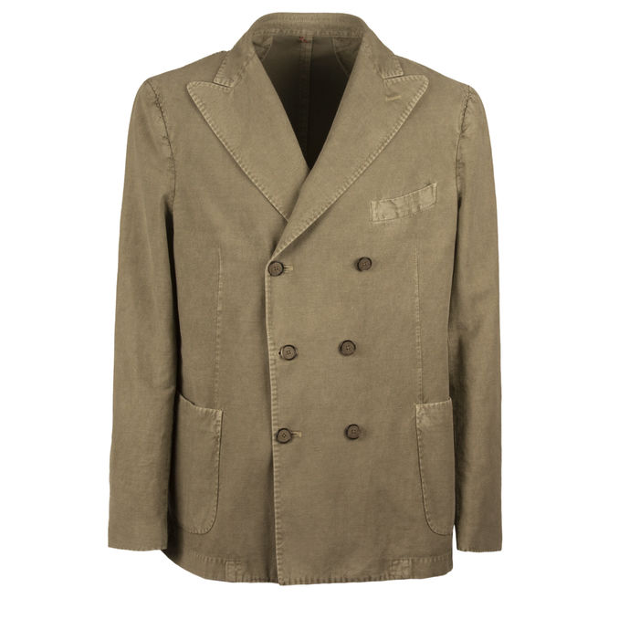 GIACCA DOPPIOPETTO Uomo Salvia