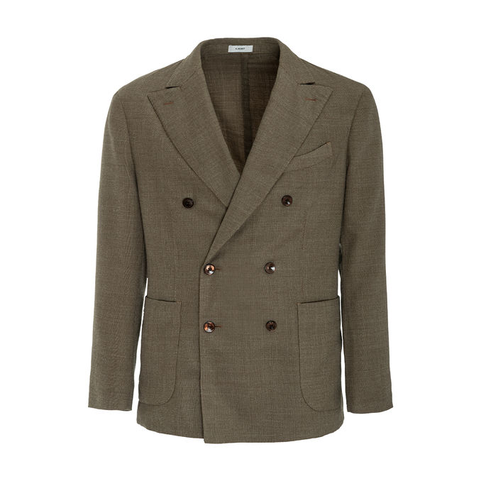 GIACCA DOPPIOPETTO Uomo Tabacco