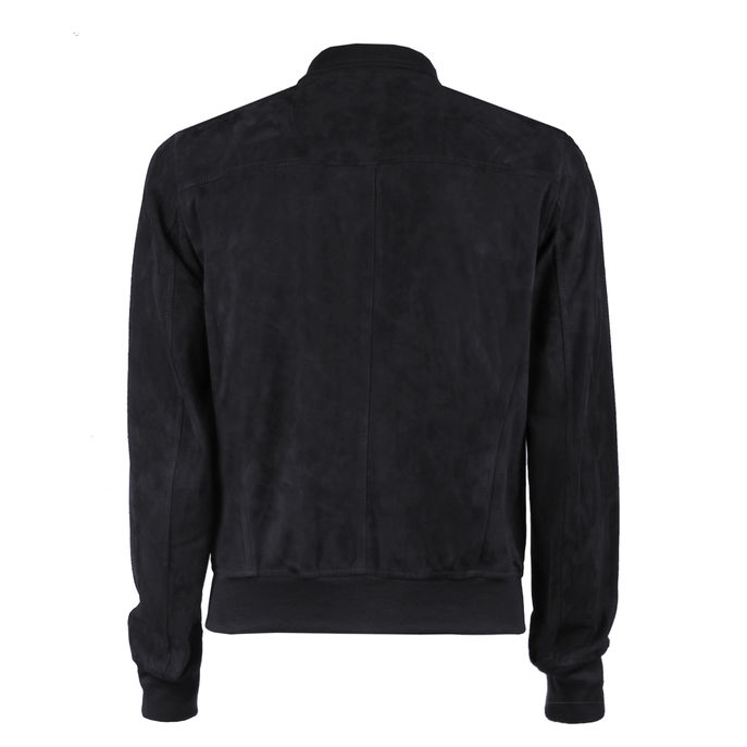 GIACCA ETERE GOAT GARMENT SUEDE Uomo Blu