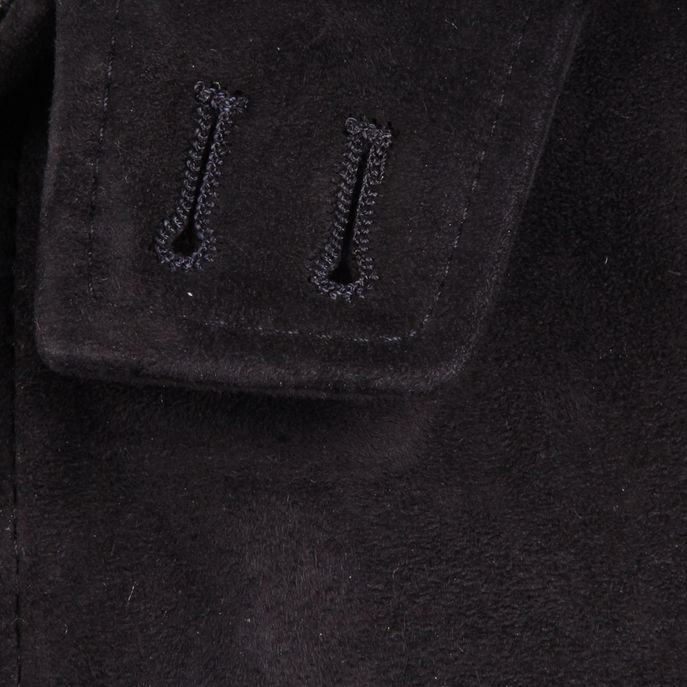 GIACCA ETERE GOAT GARMENT SUEDE Uomo Blu