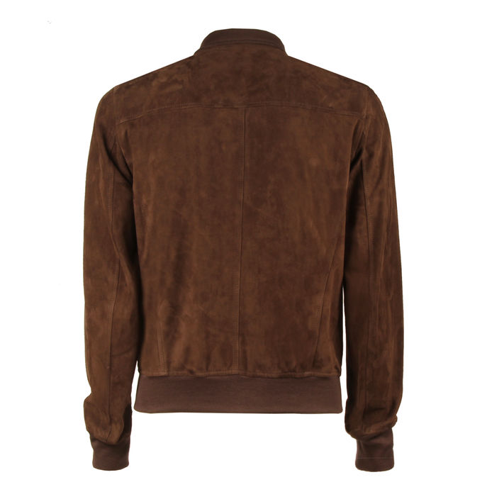 GIACCA ETERE GOAT GARMENT SUEDE Uomo Marrone