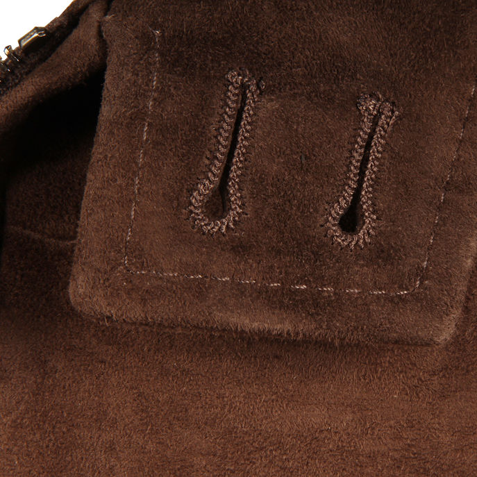 GIACCA ETERE GOAT GARMENT SUEDE Uomo Marrone