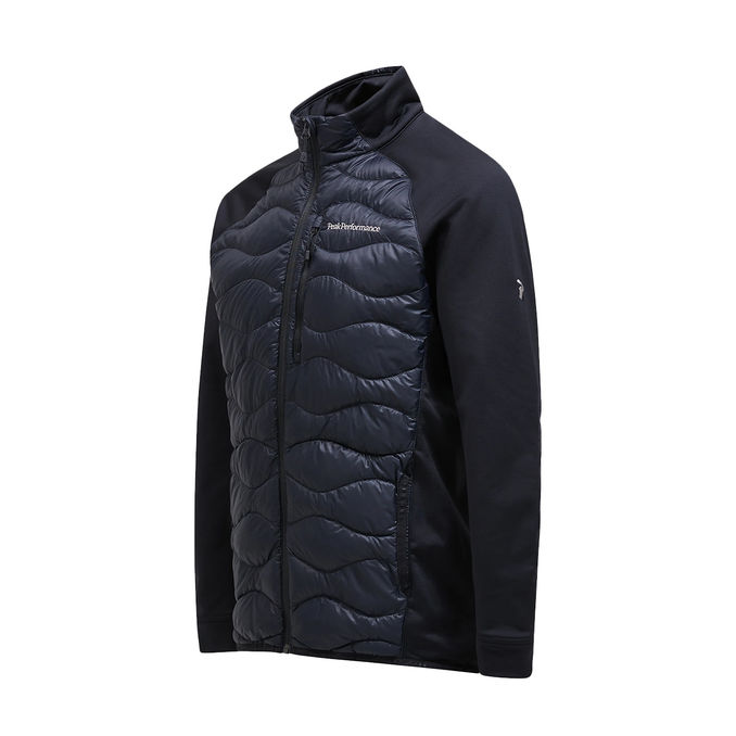 GIACCA HELIUM DOWN HYBRID ONDE Uomo Black 