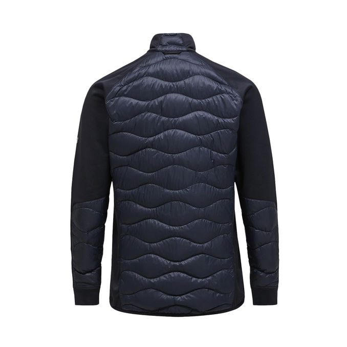 GIACCA HELIUM DOWN HYBRID ONDE Uomo Black 