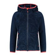 GIACCA IBRIDA IN PELLICCETTA HIGHLOFT Bimba Blue Ink GIACCA IBRIDA IN PELLICCETTA HIGHLOFT Bimba Blue Ink