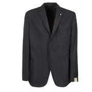 GIACCA IN LANA Uomo Blu GIACCA IN LANA Uomo Blu