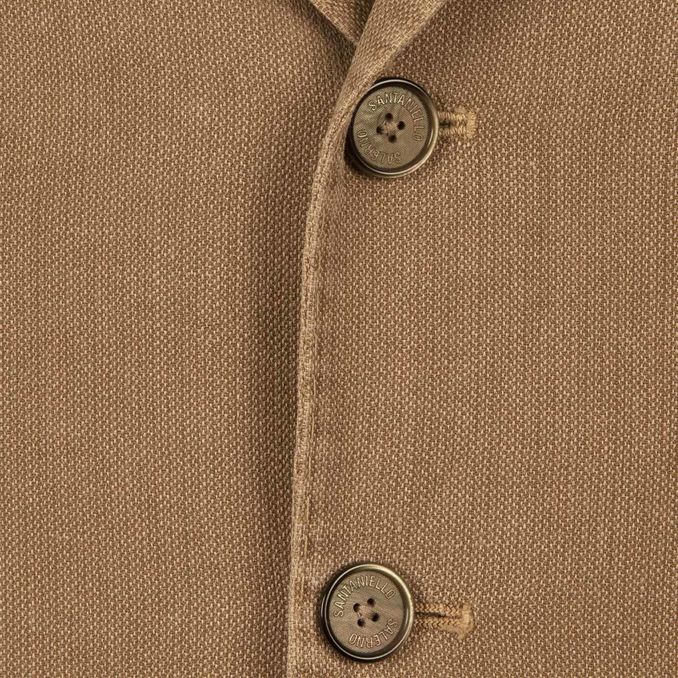 GIACCA IN LINO Uomo Beige