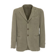 GIACCA IN LINO Uomo Beige GIACCA IN LINO Uomo Beige