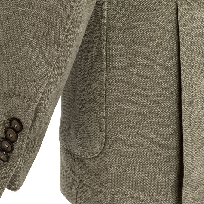 GIACCA IN LINO Uomo Beige