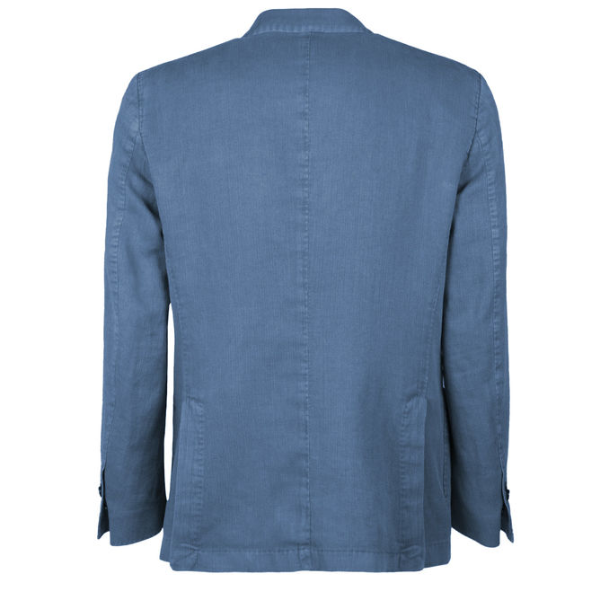 GIACCA IN LINO Uomo Bluette