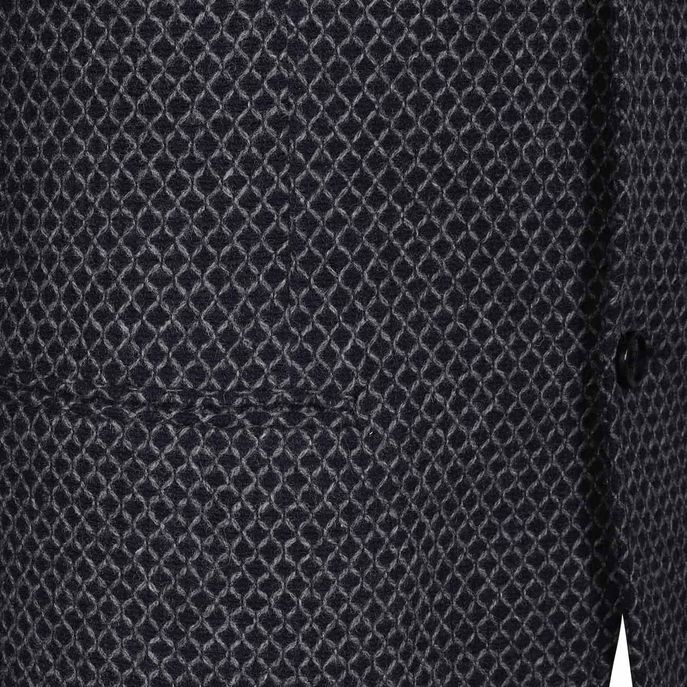 GIACCA IN MISTO LANA Uomo Blu/Grigio