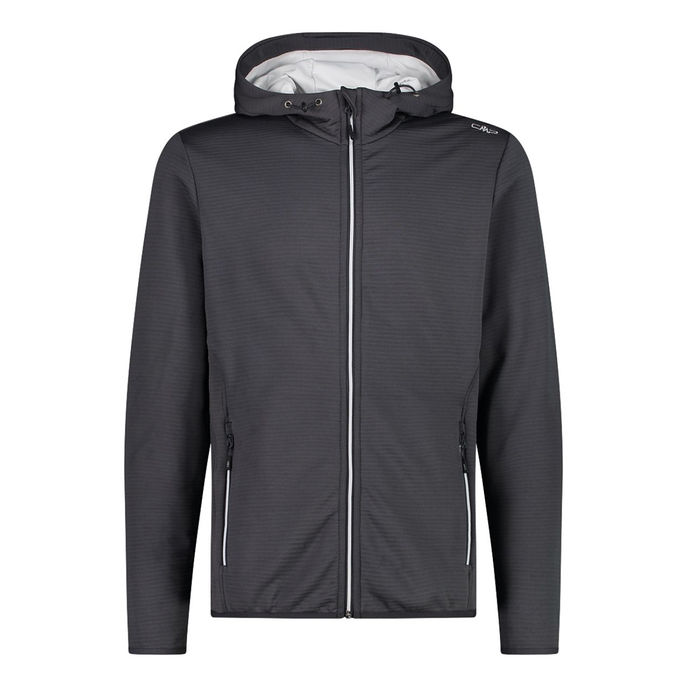 GIACCA IN PILE STRETCH PERFORM Uomo Antracite