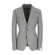 GIACCA JACK IN CHEVRON Uomo Grigio Perla GIACCA JACK IN CHEVRON Uomo Grigio Perla