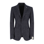 GIACCA JACK IN COTONE CHEVRON Uomo Blu GIACCA JACK IN COTONE CHEVRON Uomo Blu