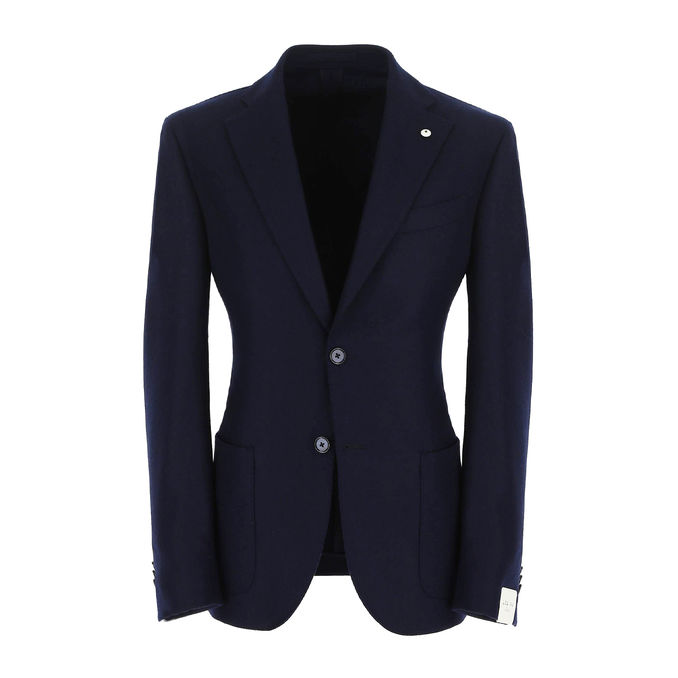 GIACCA JACK IN LANA CASHMERE Uomo Blu