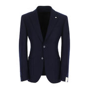 GIACCA JACK IN LANA CASHMERE Uomo Blu GIACCA JACK IN LANA CASHMERE Uomo Blu