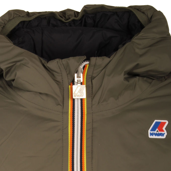 GIACCA JACQUES THERMO PLUS DOUBLE Uomo Green Blackish