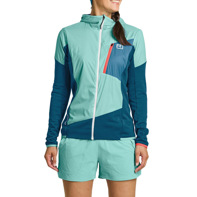 GIACCA LADIZ HYBRID Donna Petrol Blue