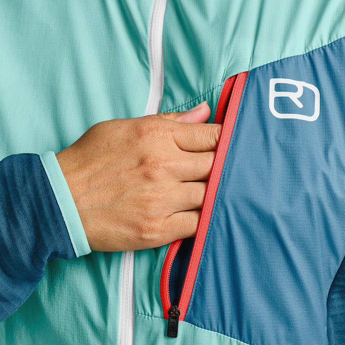 GIACCA LADIZ HYBRID Donna Petrol Blue