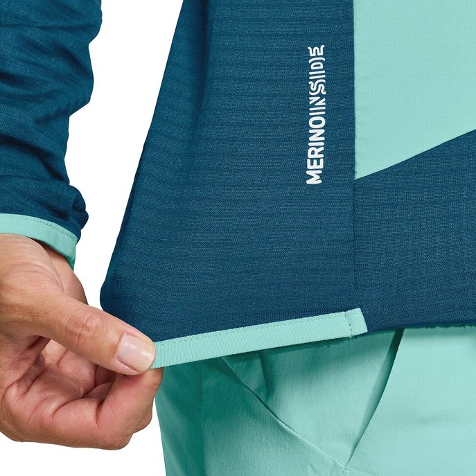 GIACCA LADIZ HYBRID Donna Petrol Blue