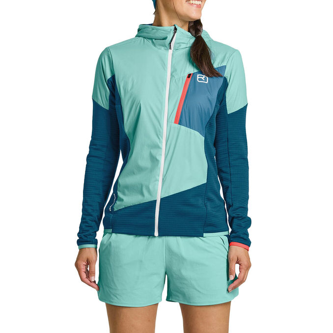 GIACCA LADIZ HYBRID Donna Petrol Blue