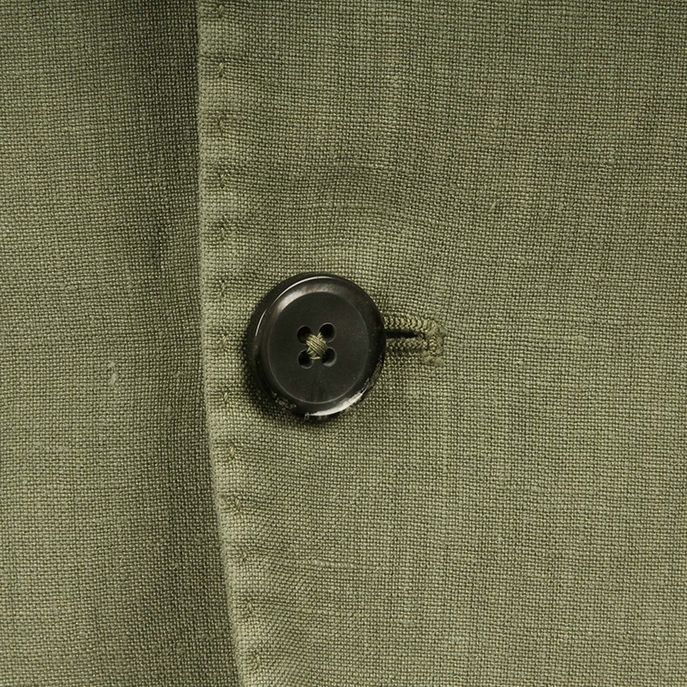 GIACCA LINO Uomo Verde Salvia