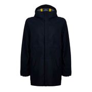 GIACCA LUNGA TOMMY BONDED IN TESSUTO TECNICO CON CAPPUCCIO Uomo Black GIACCA LUNGA TOMMY BONDED IN TESSUTO TECNICO CON CAPPUCCIO Uomo Black