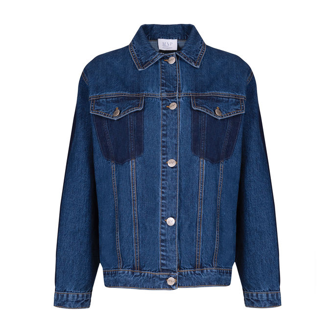 GIACCA MARSALA Donna Denim Azzurro