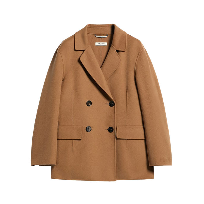 GIACCA MATIN DOPPIOPETTO PURA LANA Donna Perfect Camel