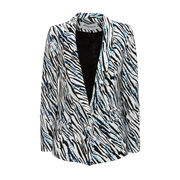 GIACCA MONOPETTO ZEBRA INFERNAPE Donna Zebra GIACCA MONOPETTO ZEBRA INFERNAPE Donna Zebra