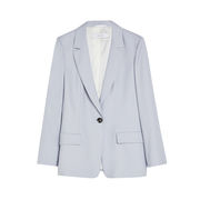 GIACCA NANKIN MONOPETTO Donna Azzurro Polvere GIACCA NANKIN MONOPETTO Donna Azzurro Polvere
