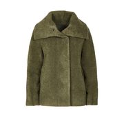 GIACCA ORSETTO LAMB JACKET Donna Verde Salvia GIACCA ORSETTO LAMB JACKET Donna Verde Salvia