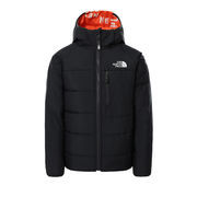 GIACCA PERRITO IMBOTTITA DOUBLE-FACE CON STAMPA Bambino Asphalt Grey GIACCA PERRITO IMBOTTITA DOUBLE-FACE CON STAMPA Bambino Asphalt Grey
