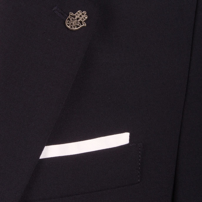 GIACCA PIETRO IN LANA Uomo Navy