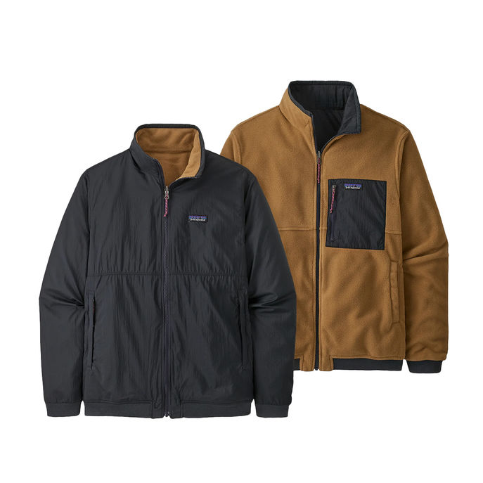 GIACCA REVERSIBILE SHELLED MICRODINI Uomo Pitch Blue