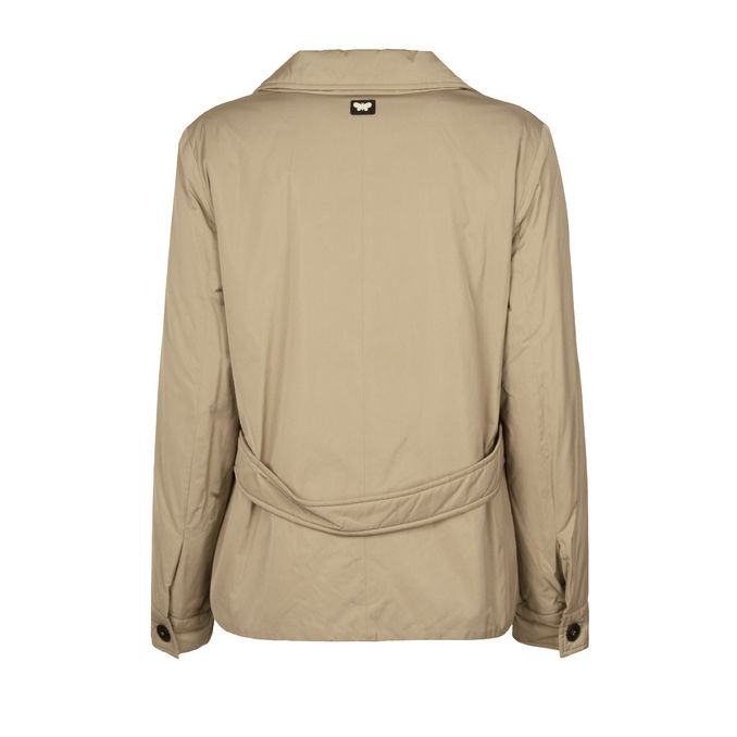 GIACCA SACCO Donna Argilla