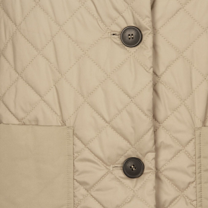 GIACCA SACCO Donna Argilla