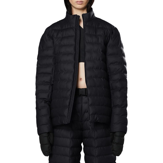 GIACCA TRAPUNTATA IMBOTTITA TREKKER Unisex Nero