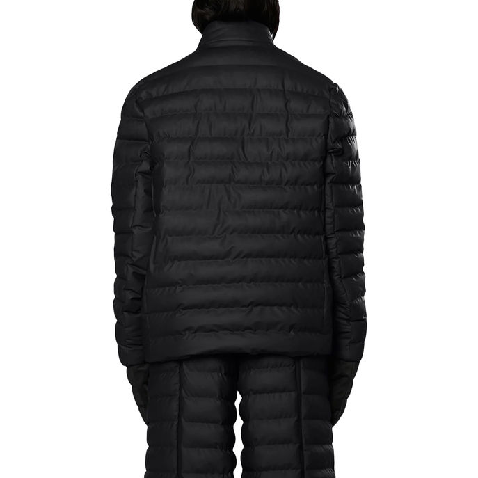 GIACCA TRAPUNTATA IMBOTTITA TREKKER Unisex Nero