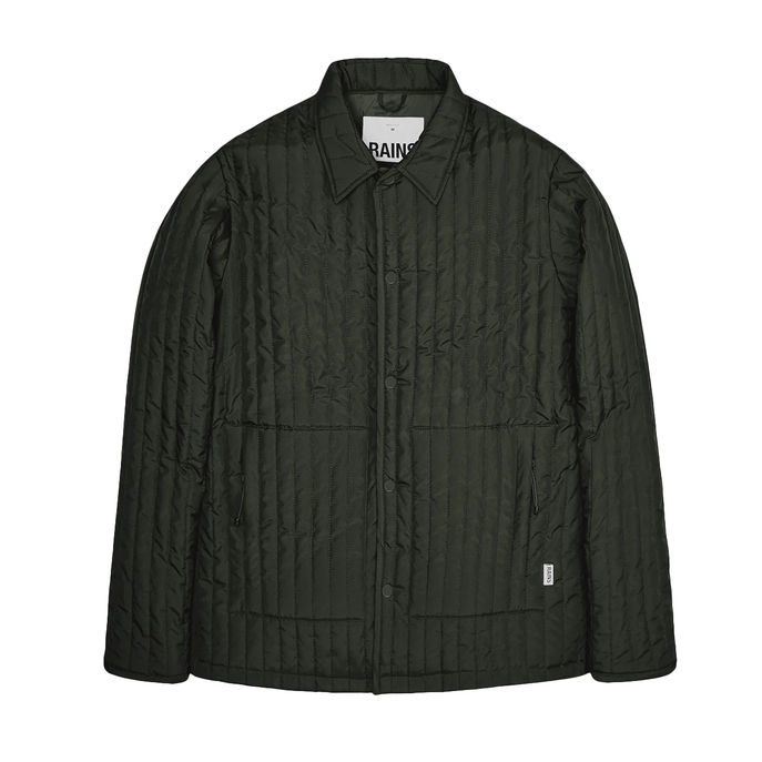 GIACCA TRAPUNTATA LINER SHIRT Unisex Green