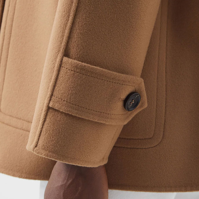 GIACCONE FLY PICOT DOPPIO DRAP Donna Perfect Camel