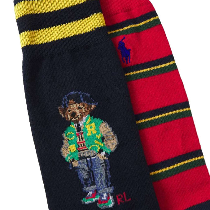 GIFT BOX BIPACK CALZE LUNGHE Unisex Navy