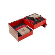 GIFT BOX BIPACK PIED DE POULE E INTRECCIO Uomo Blu GIFT BOX BIPACK PIED DE POULE E INTRECCIO Uomo Blu