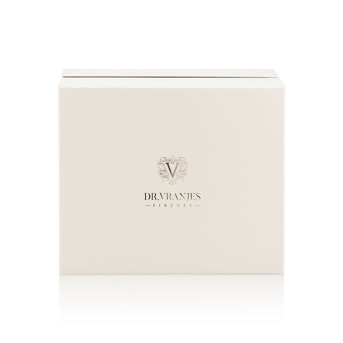 GIFT BOX FRAGRANZA ROSSO NOBILE 500ML CON CANDELA