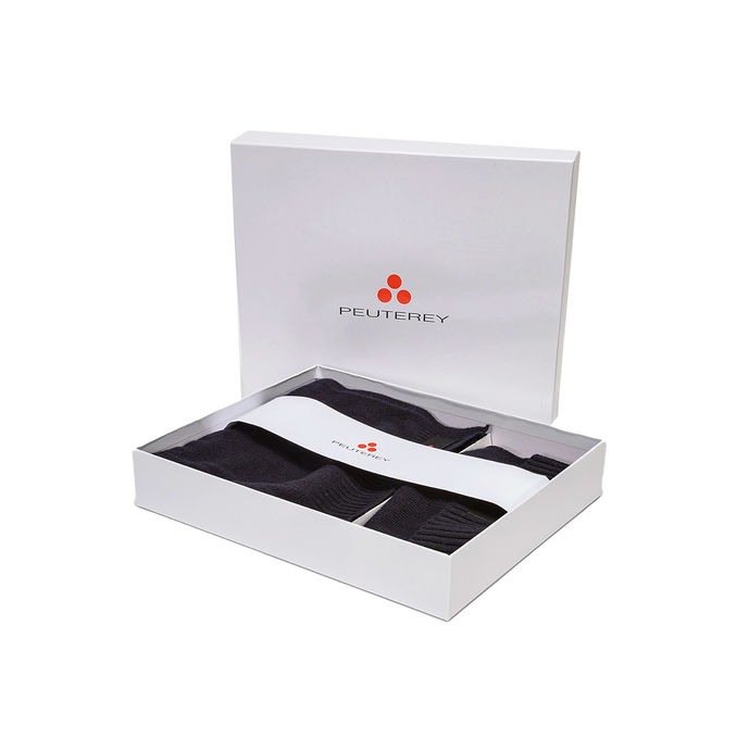 GIFT BOX KIT CAPPELLO E SCIARPA Unisex Blu Grafite